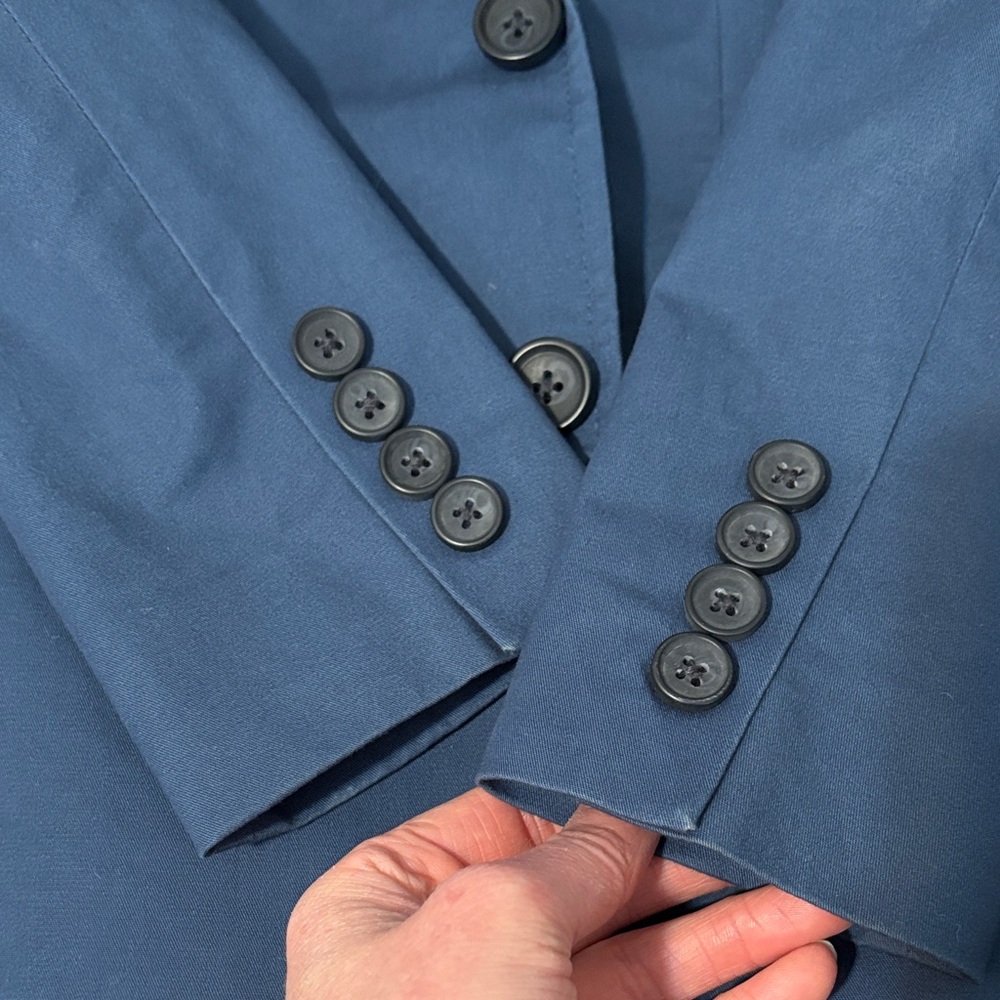 J. Crew Factory Navy Kids Blazer - Picture 6 of 8